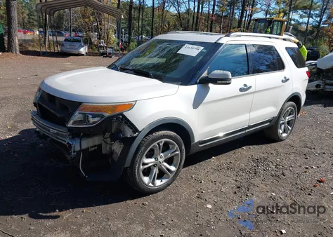 2015 Ford Explorer Limited z USA, uszkodzony, nr VIN 1FM5K8F87FGB54714